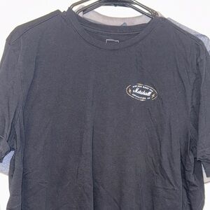 Black T-Shirt marshall amplifiers